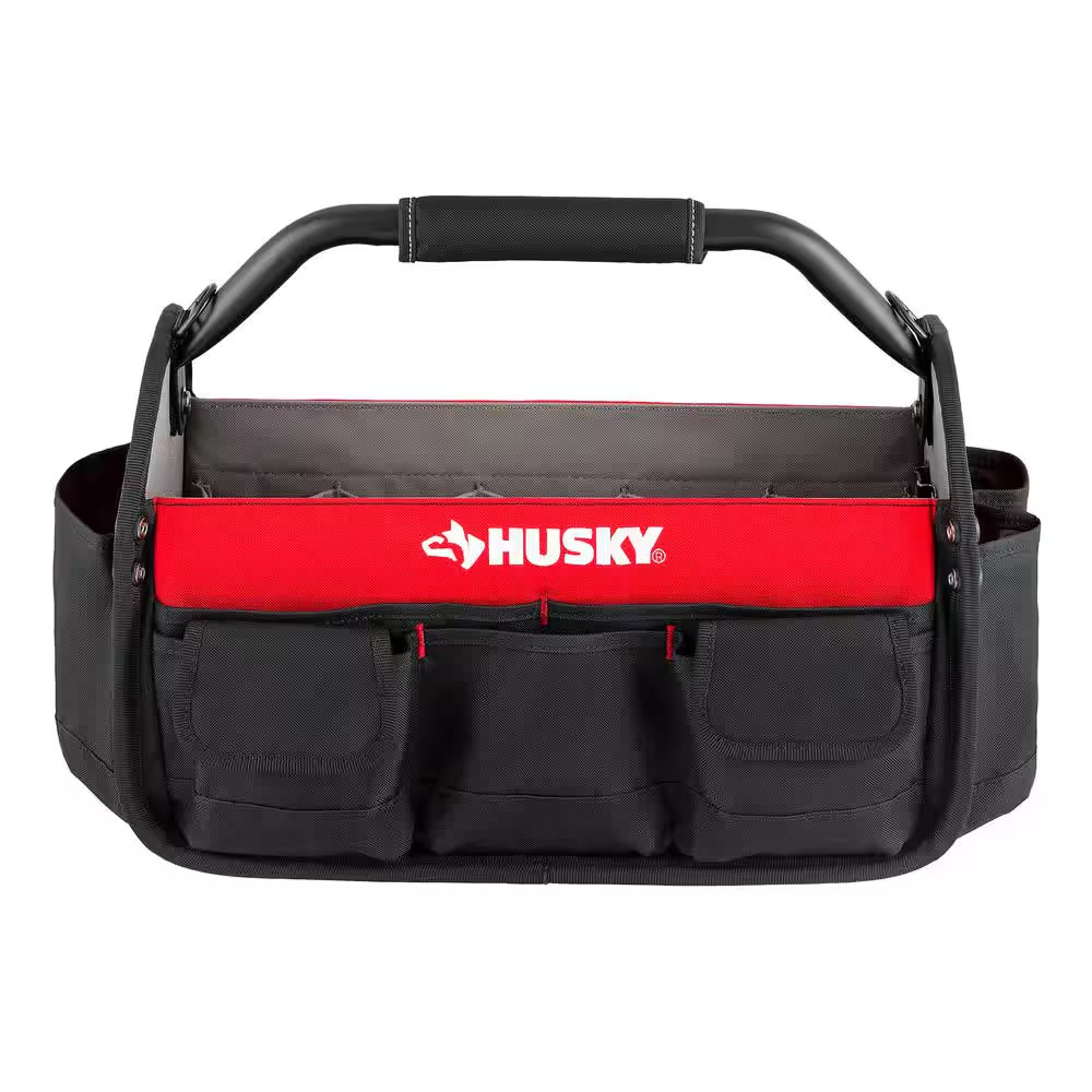 17 In. 18 Pocket Open Top Tool Bag