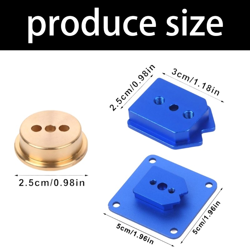 Heavy Duty Aluminum Replacement Buckle For Quick Release Tool Accessories