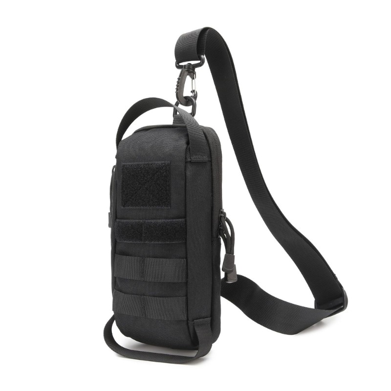 Handyman Tool Pouch 1680D Waterproof Fabric Quick Access Crossbody Bag for Men