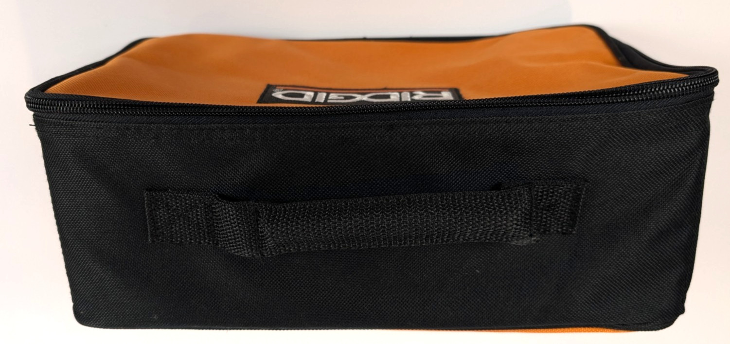 RIDGID Orange Soft Zippered Tool Case Bag Only New Unused No Box