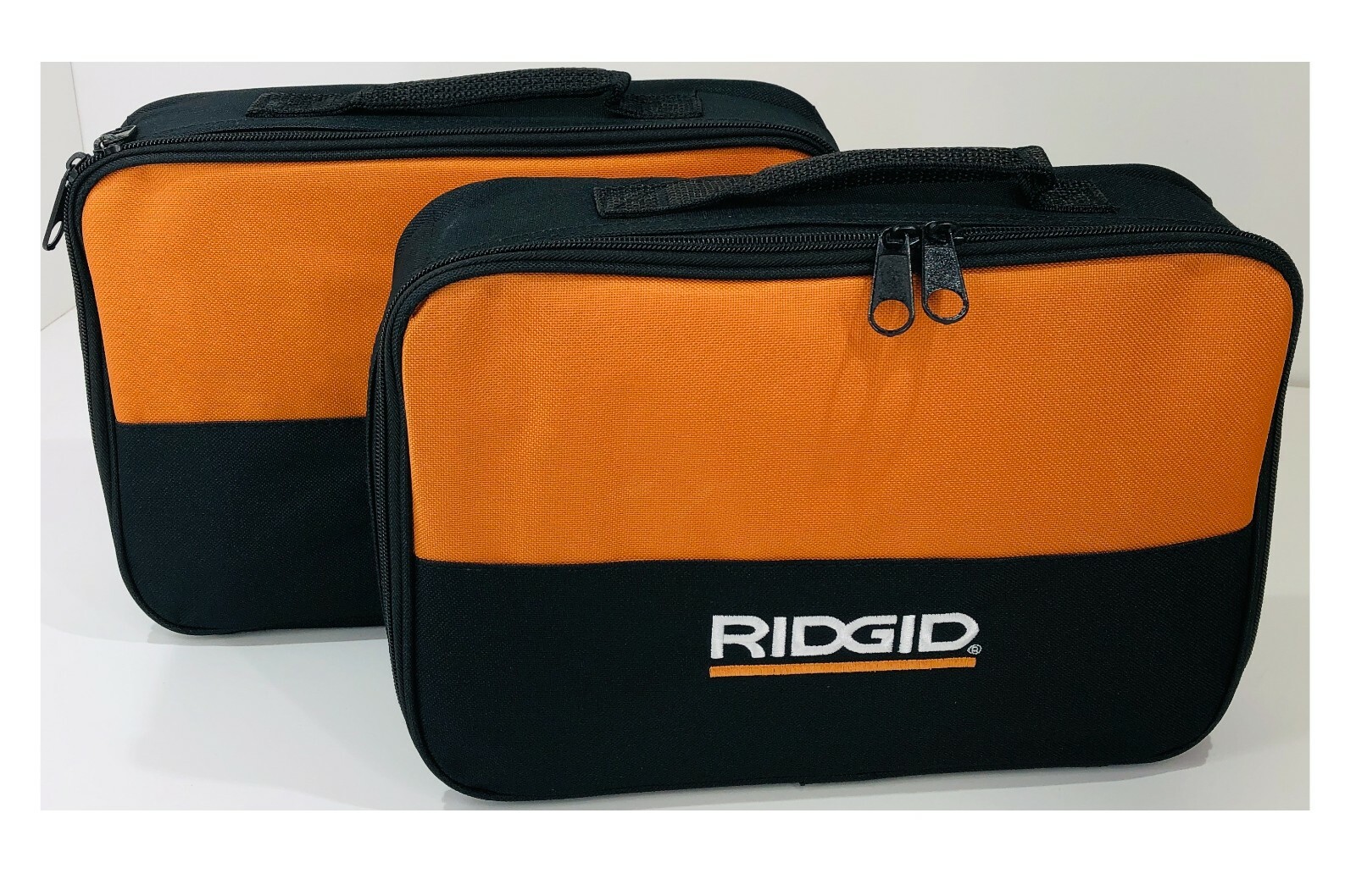 2 Pack of RIDGID Tool Bags 12x8x3 Flat Bag