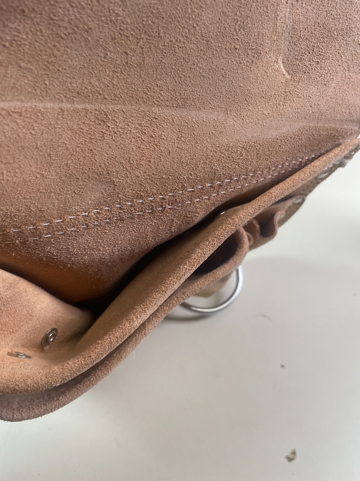 CLC Work Gear 1823X Suede Nail & Tool Bag Pouch Custom Leather Craft