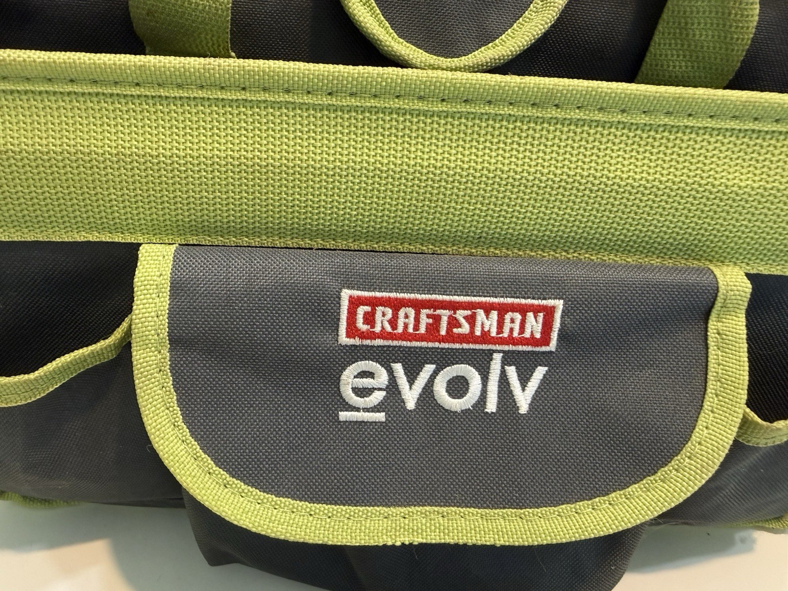 Craftsman Evolv 21 Pocket Shoulder/Hand Carry Tool Tote Bag USED CONDITION