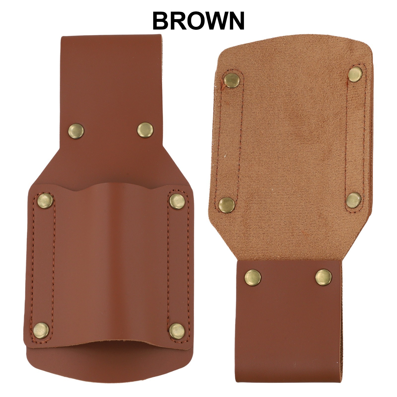 Protective Leather Axe Case with Quick Access Design for Outdoor Enthusiasts