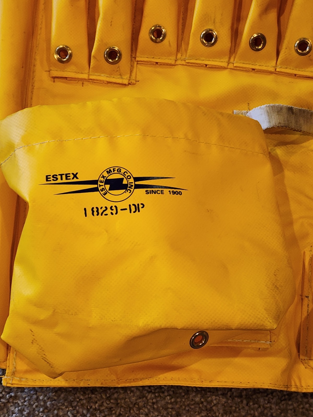 ESTEX 1829-DP Aerial Tool Apron Vinyl Coated Nylon and Canvas