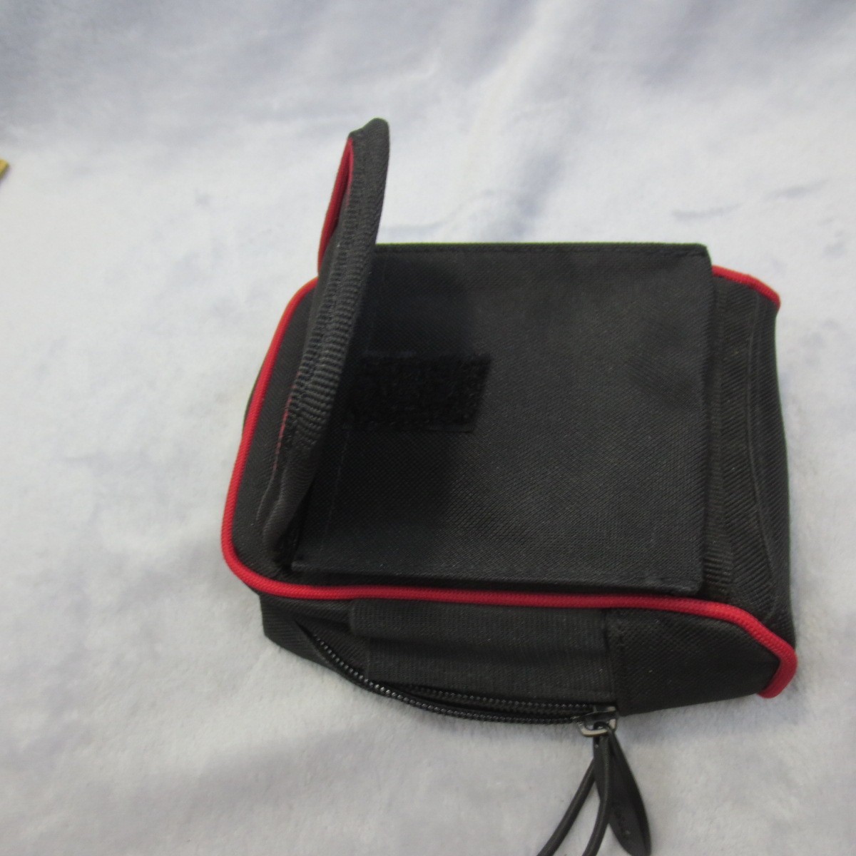 Husky Clip-on Tool Belt Zipper Pouch with Clip 6×4 In Water Resistant Heavy Duty