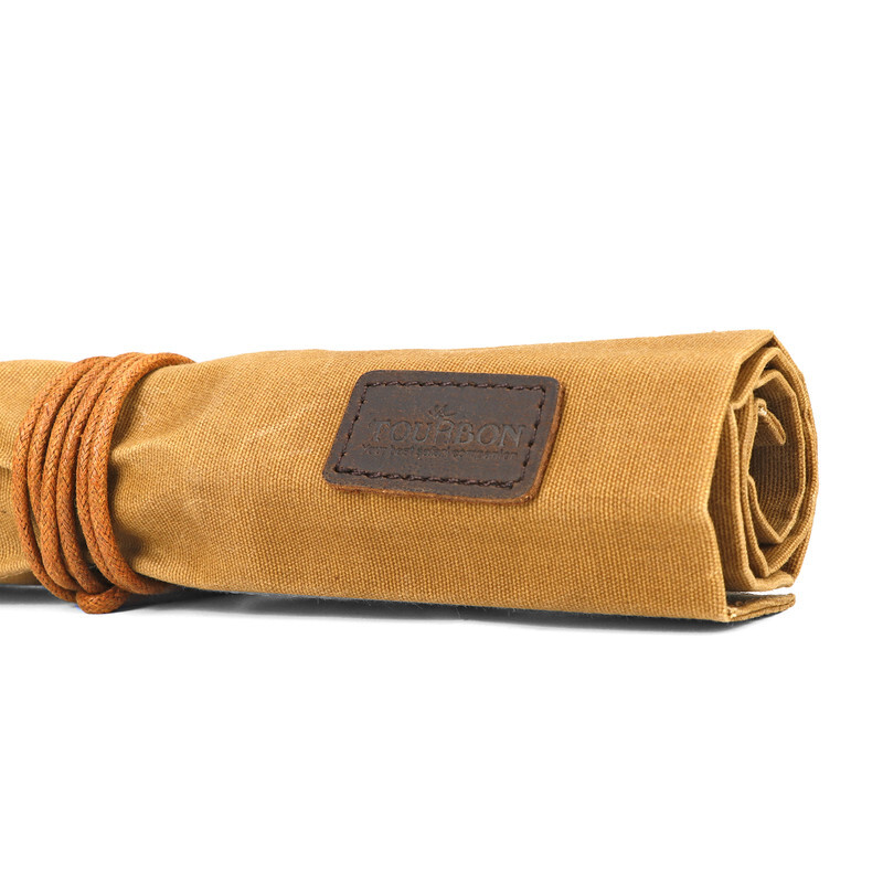 Tourbon Roll up Canvas Tool Carry Holder Carving Knife Organizer Bag Handy Pouch