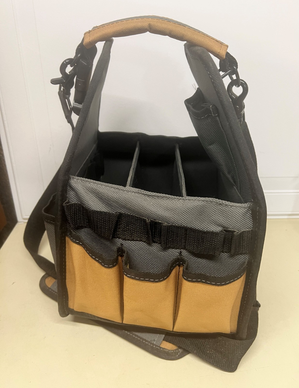 Dickies Work Gear 57104 23-Pocket Canvas Utility and Maintenance Tool Tote