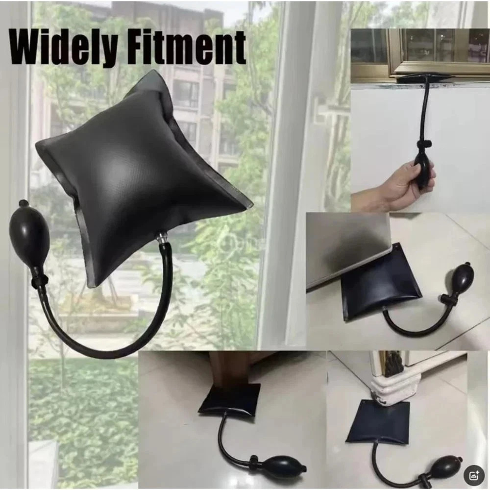 New Car Door Window Open Air Bag Pump Wedge Pad Entry Inflatable Shim Tools…..
