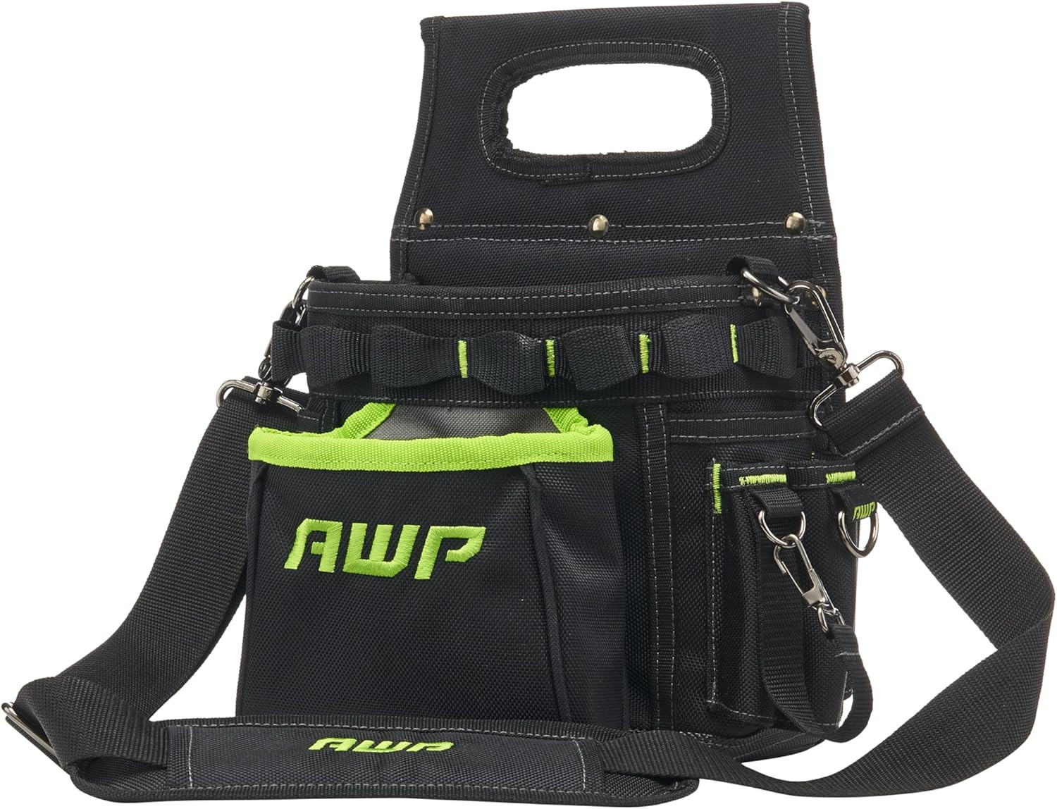 Trapjaw 3-in-1 Electrician Tool Pouch – Spring-Loaded, Black Design