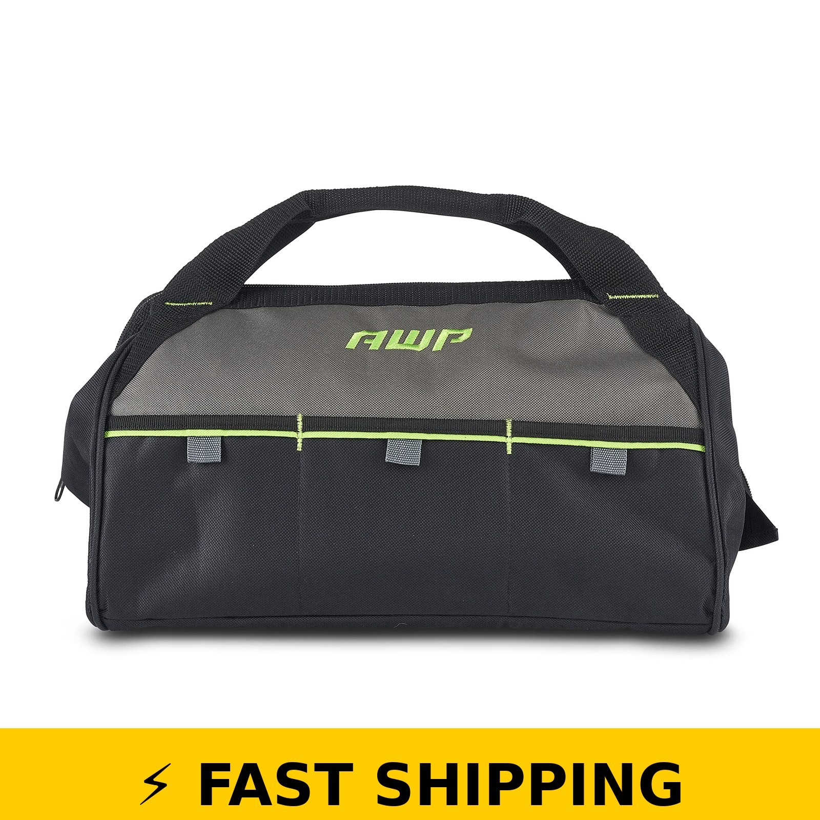 AWP Tool Bag 15″ Durable Water-Resistant Organizer – Black
