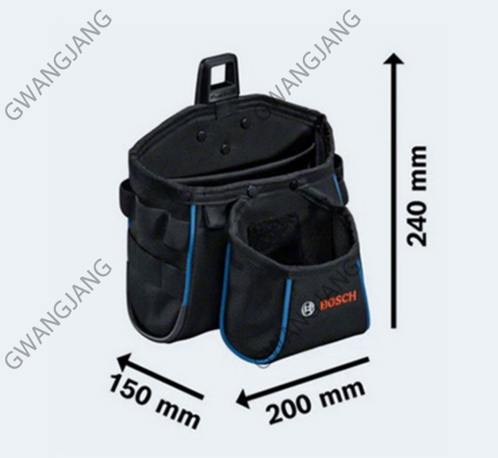 Bosch Tool Belt 93 Kit Set Authentic Work DIY Easy Hand 1600A0265P Durable