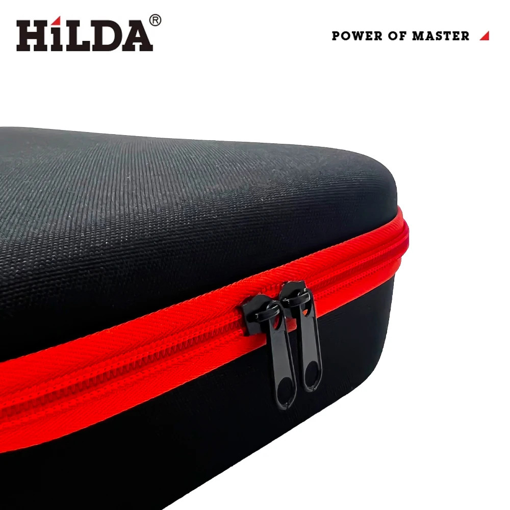 HILDA Large Capacity Tools Bag 3-size Available With Red Edges Tools Waterproof