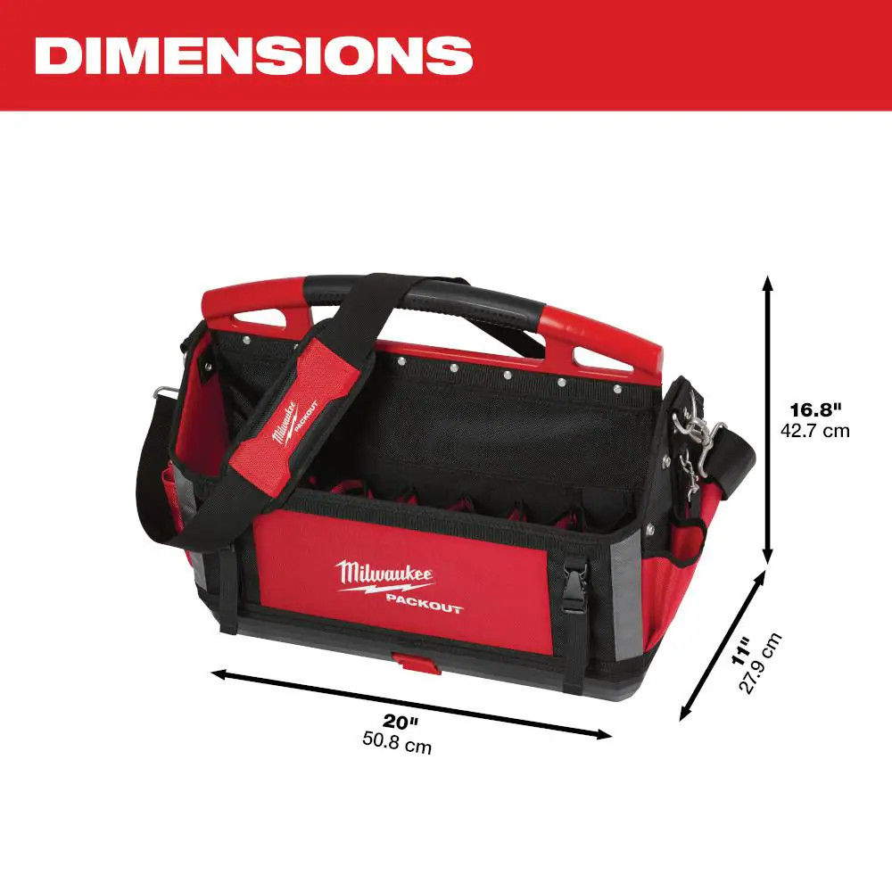 20 In. PACKOUT Tote