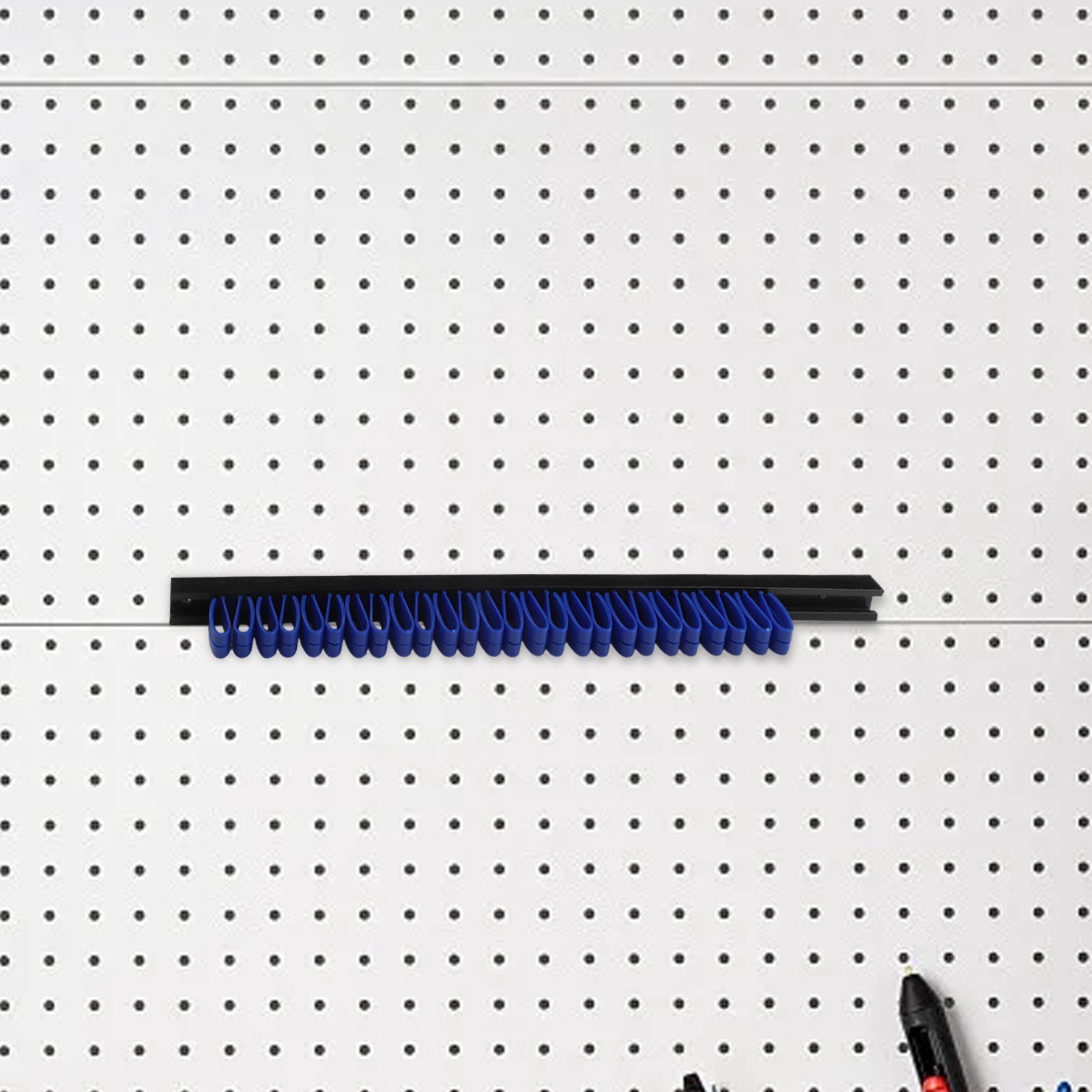 Efficiently Designed Wall Mount Tool Holder for Screwdrivers and Wrenches