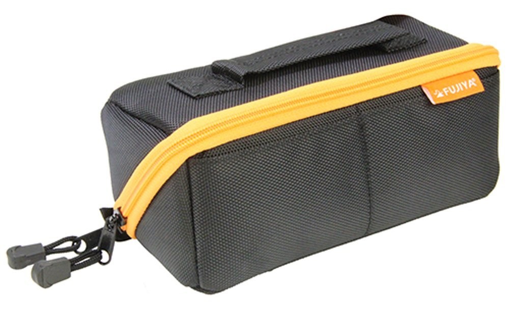 Fujiya Hippo Case Fabric Tool Case FTC2-SBK Small Black Orange Polyester NEW