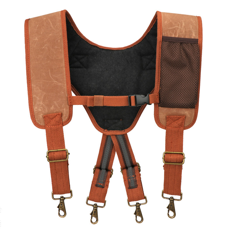 TOURBON Workshop Electrician Carpenter Heavy Duty Tool Carry Wearable Detachable