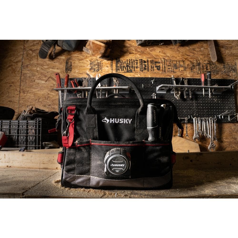 Husky Heavy-Duty 14 in. PRO Tool Bag