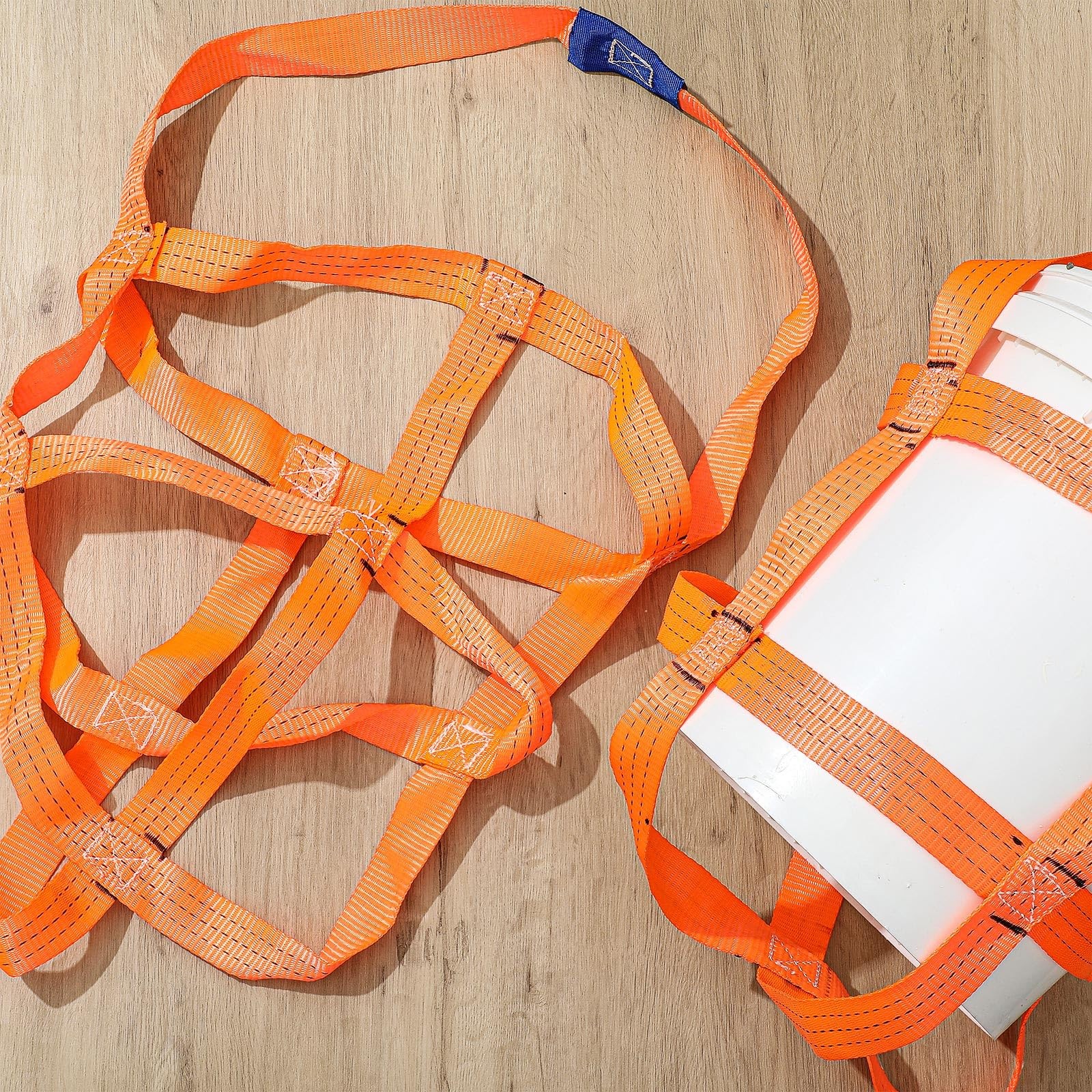 2 Pcs Bucket Sling with Bands for 5 Gallon Bucket Strap Harness Webbing Sling…