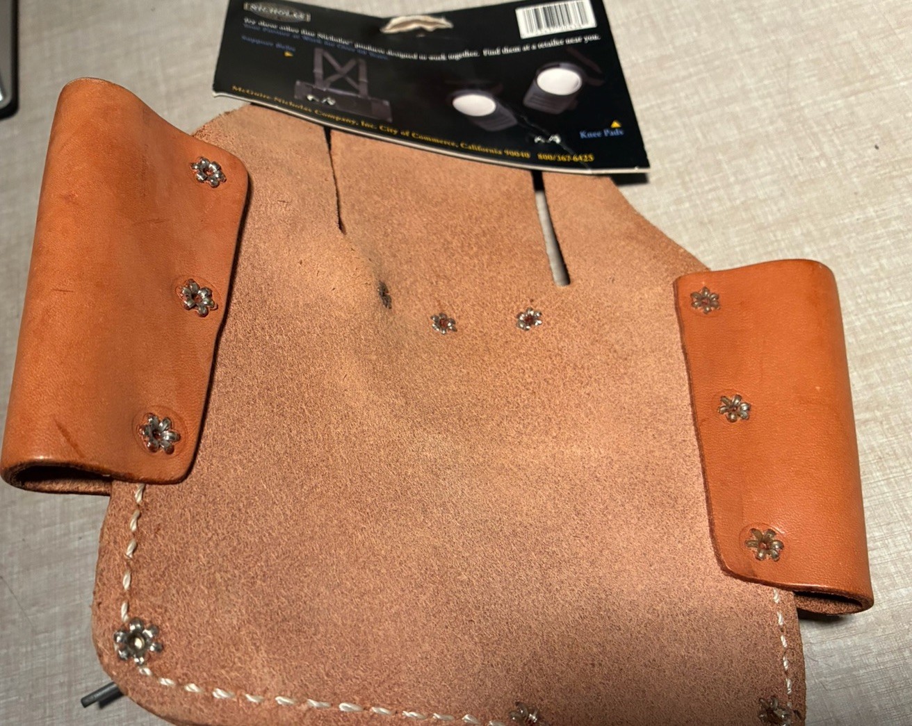 Nicholas Top Grain Cowhide 6 Pocket Tool Pouch Made In The USA