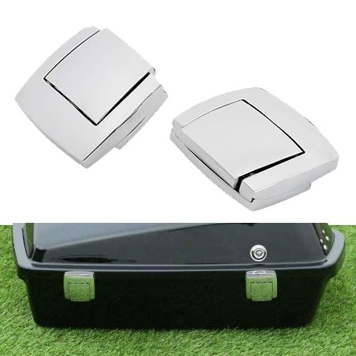 Chrome Tour Pack Pak Latches Fits for Harley Touring Street Electra Road Glid