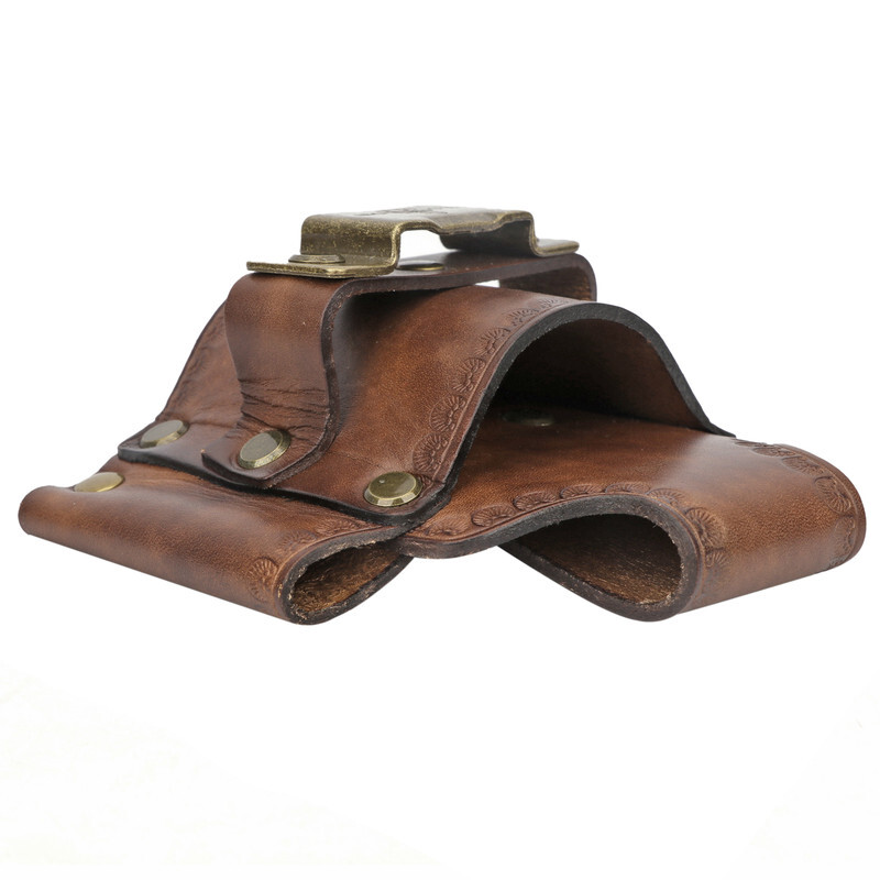 Leather 3-in-1 Tools Belt Carry Pouch Hammer Holster Tape Measure Holder-TOURBON