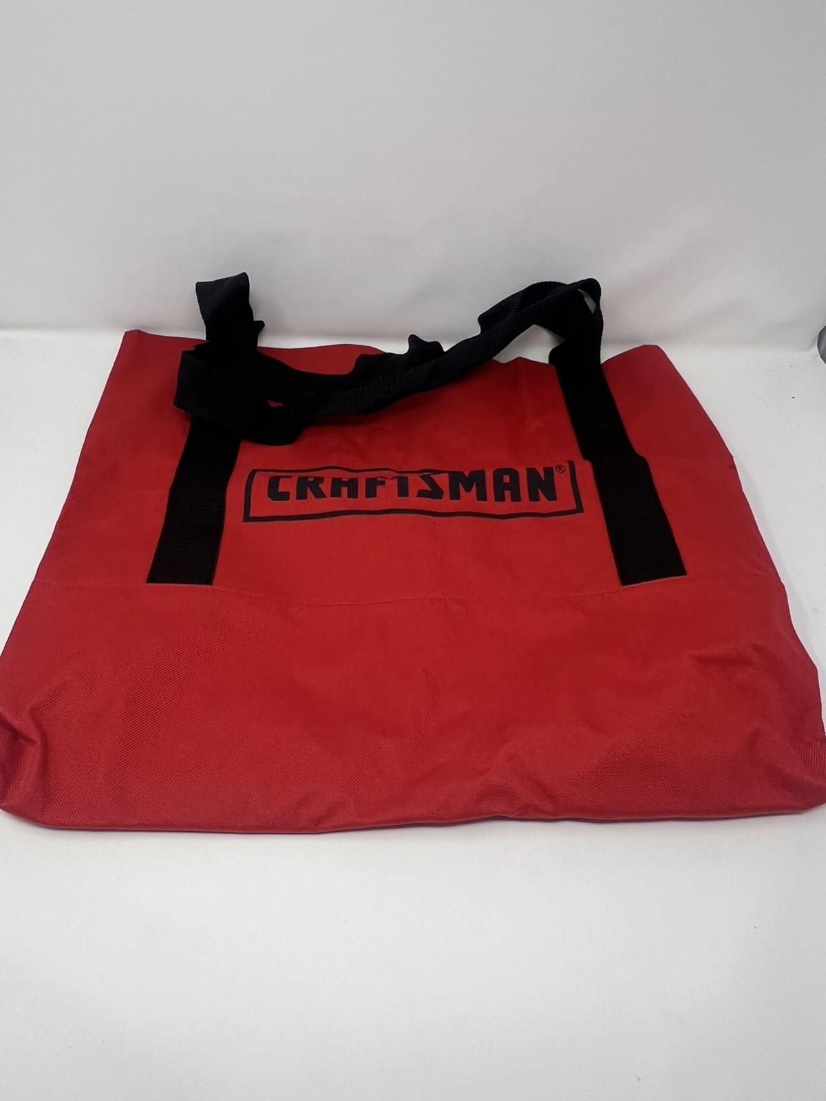 NEW Craftsman 16” Red And Black Large Tool Bag With Handles