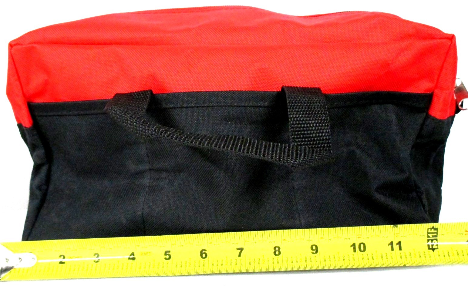 600D Polyester 13″ RED/Black Tool Bag w/ Reinforced Bottom