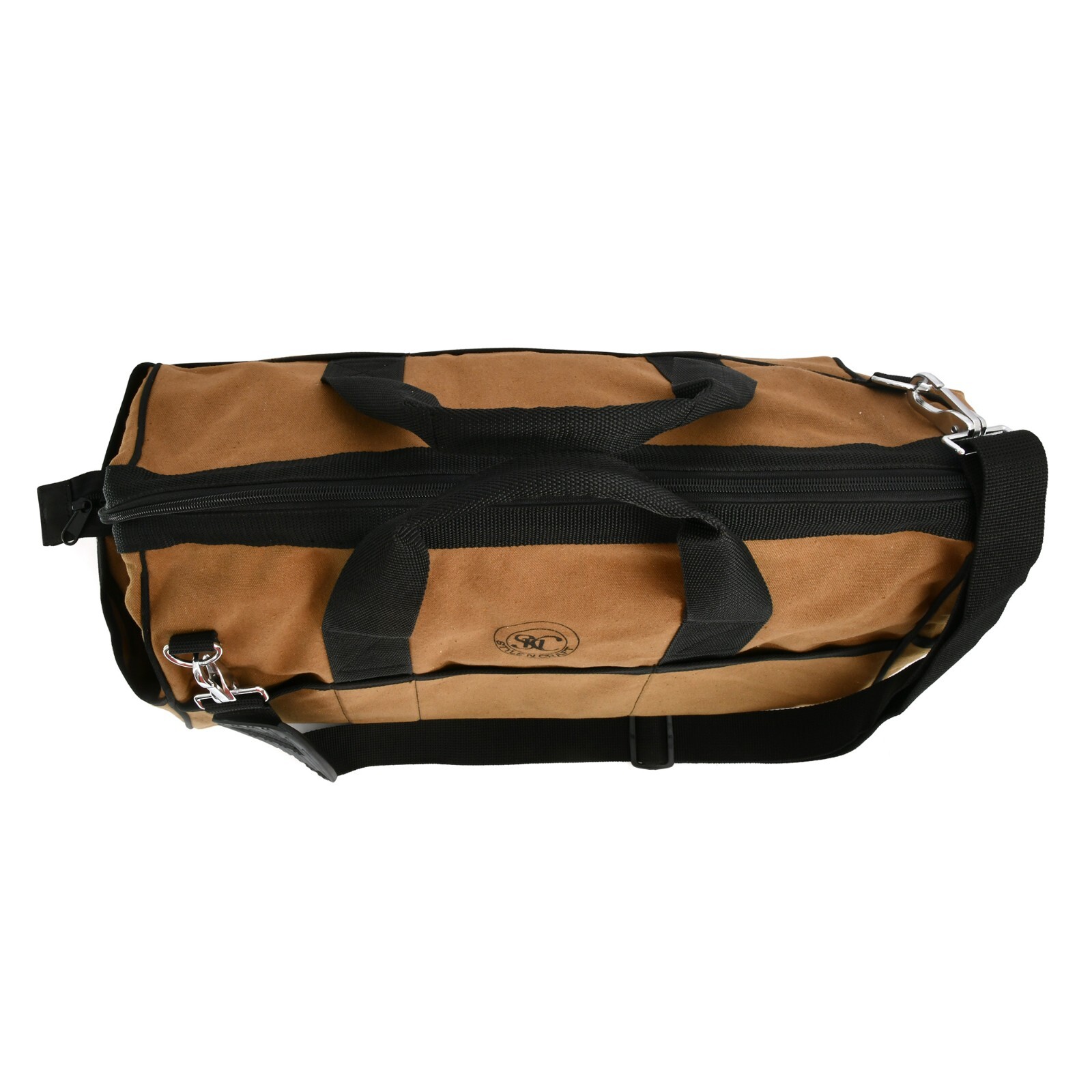 Style n Craft 97012 – 25 Pocket – 20″ Tool Bag in Heavy Duty Waterproof Canvas