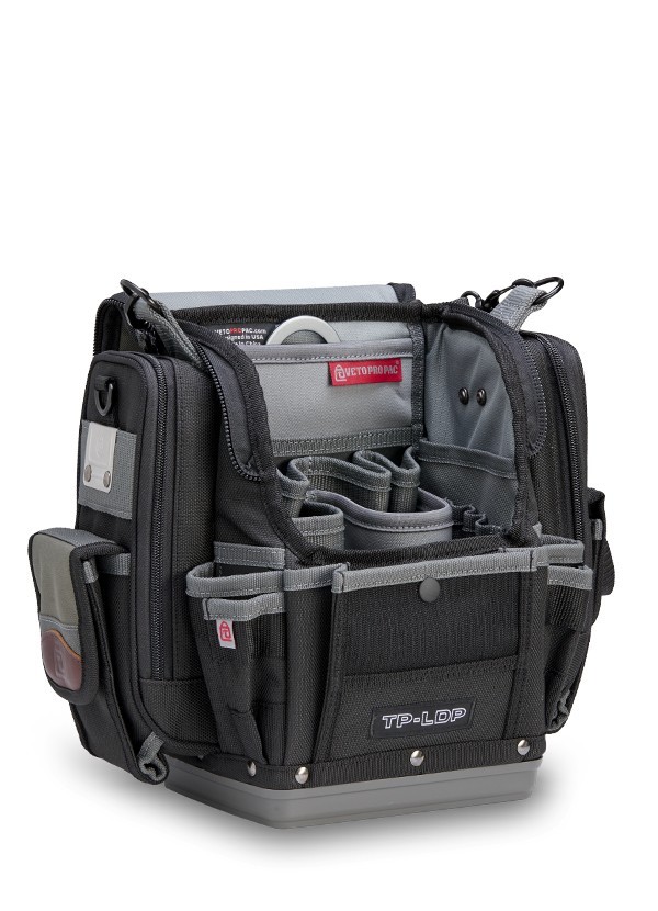 Veto Pro Pac TP-LDP Zippered Technician Tool Pouch w/ Side Meter Pockets