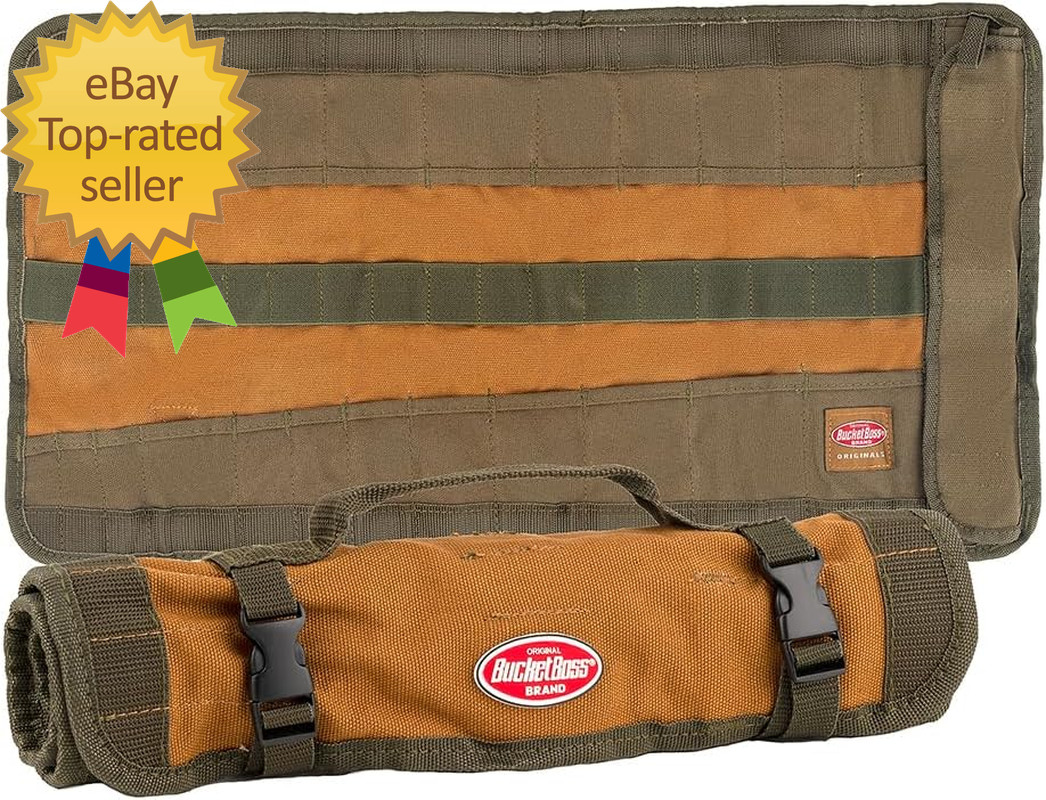 Tool Roll Tool Bags – Original Series (70004) Brown 26″L x 0.13″W x 14.5″H
