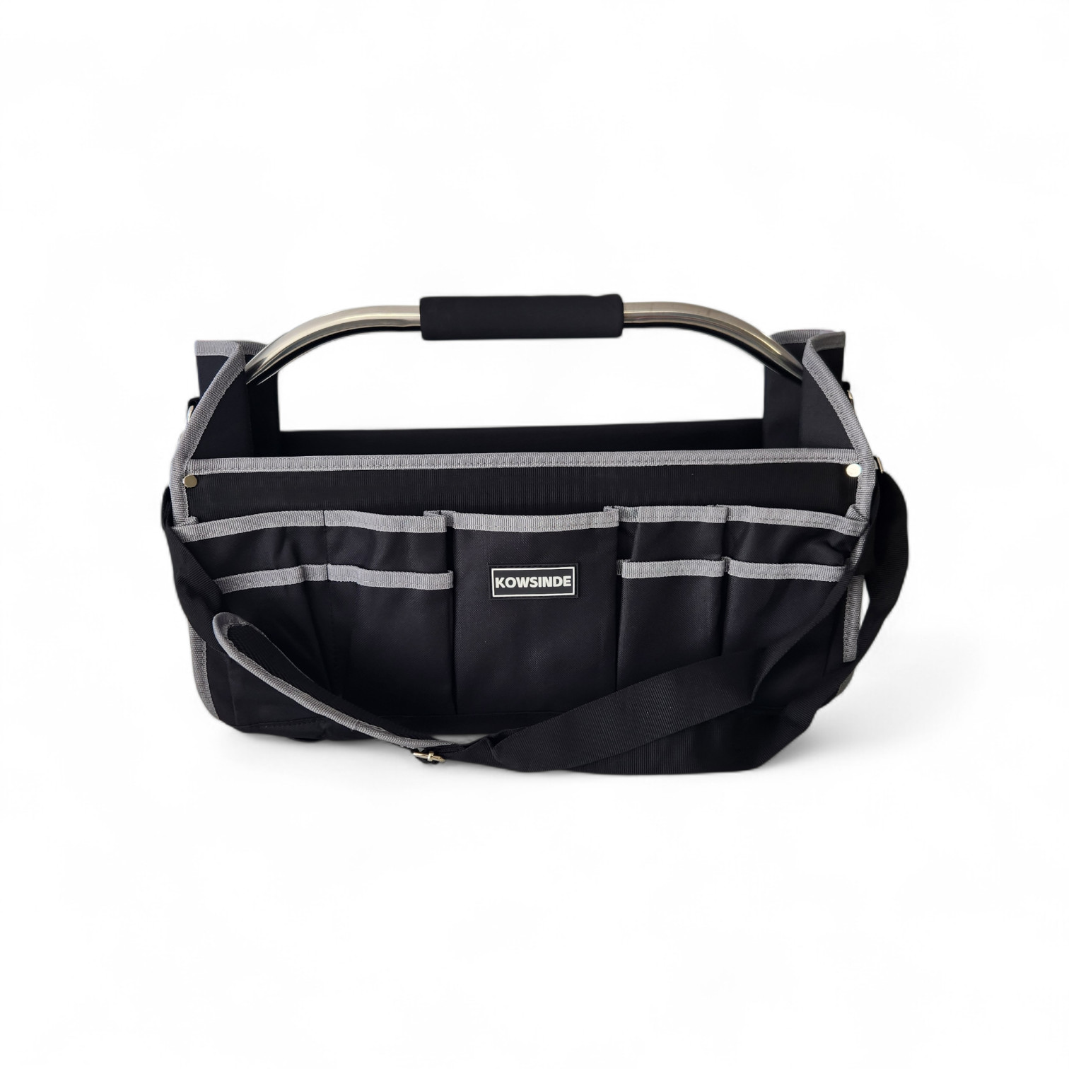 18 Inch Tool Bag, Electrician Tool Bag, Open Top Tool Bags, 26 Pockets Can Ho…