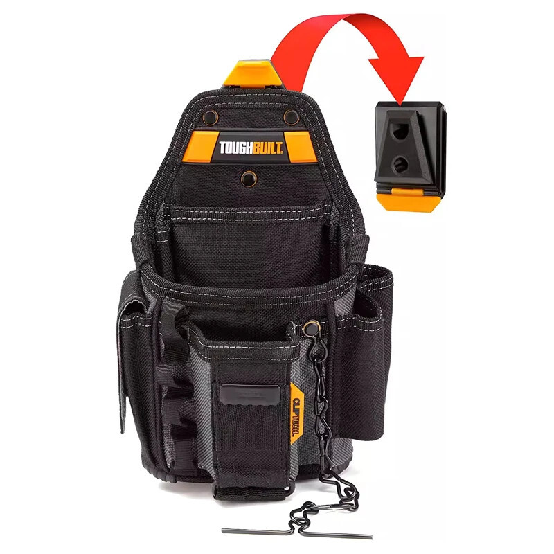 TOUGHBUILT TB-CT-34 Electrician’s Carpenter’s Tool Belt Pouch Utility Waist Bag