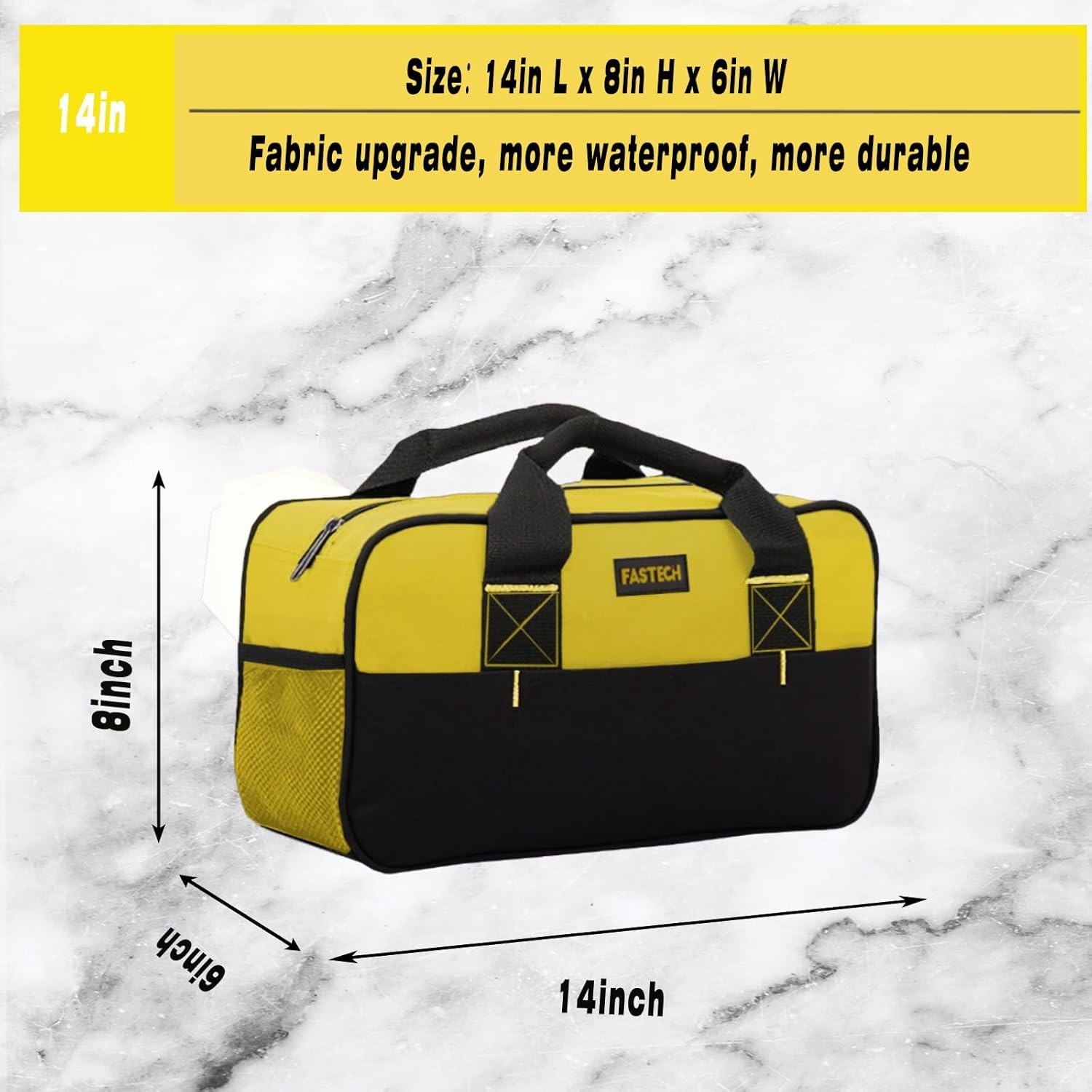 Heavy-Duty Waterproof Tool Bag with Soft Handle – Great for Professionals