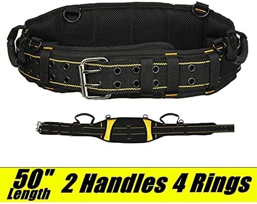 Padded Tool Belt Comfortable Tool Belt for Men Heavy Duty Work Tool Belt With Ba