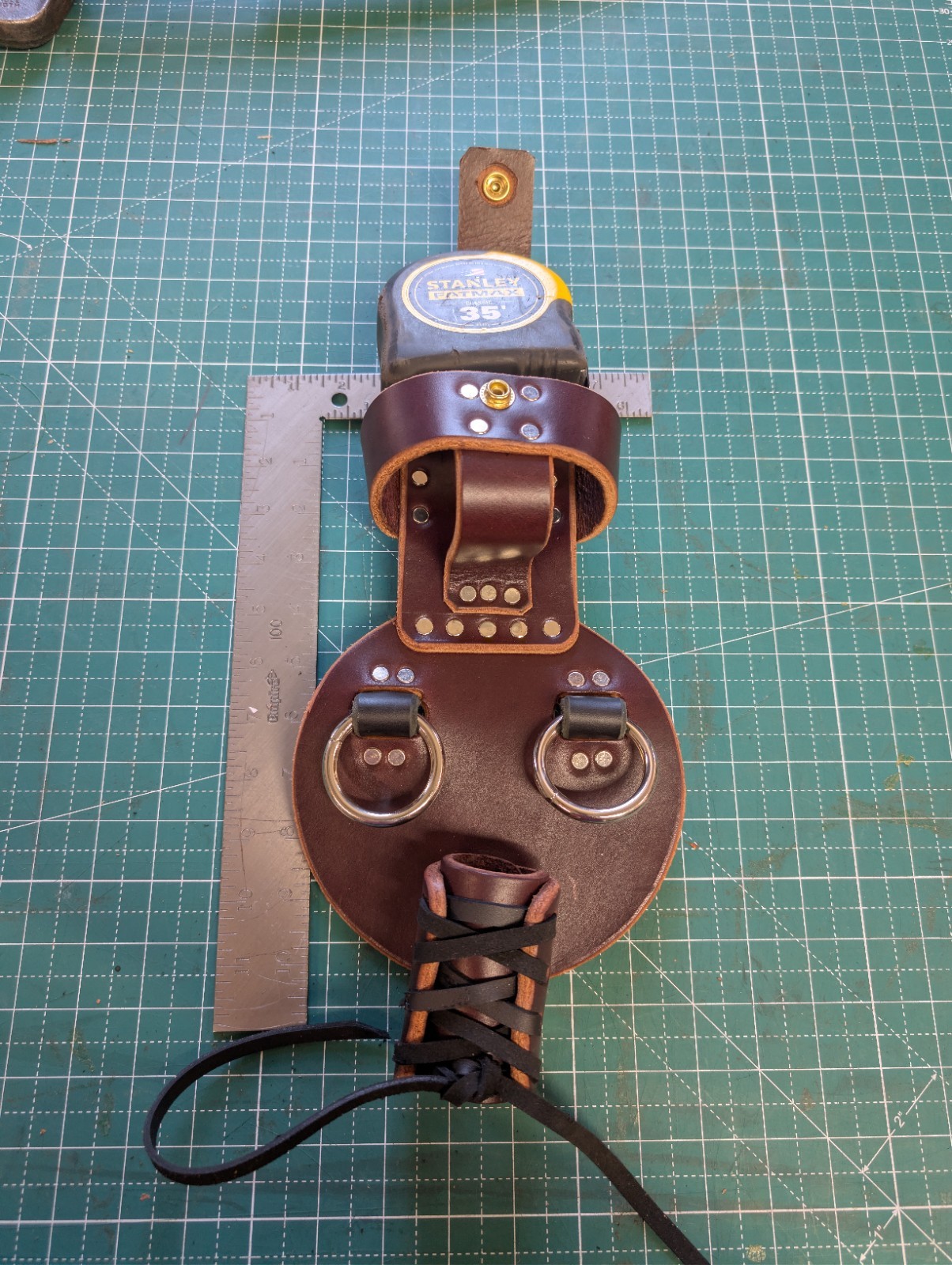 Ironworkers Spud Wrench/ Bullpin / Tape Measure Holder