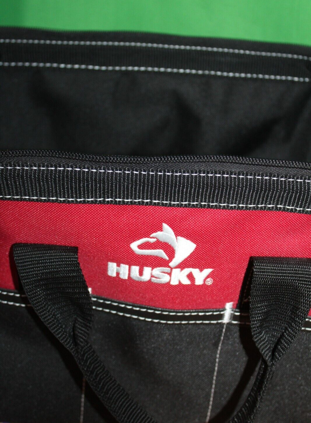 Husky Red And Black Tool Pouch Carry Bag Holder