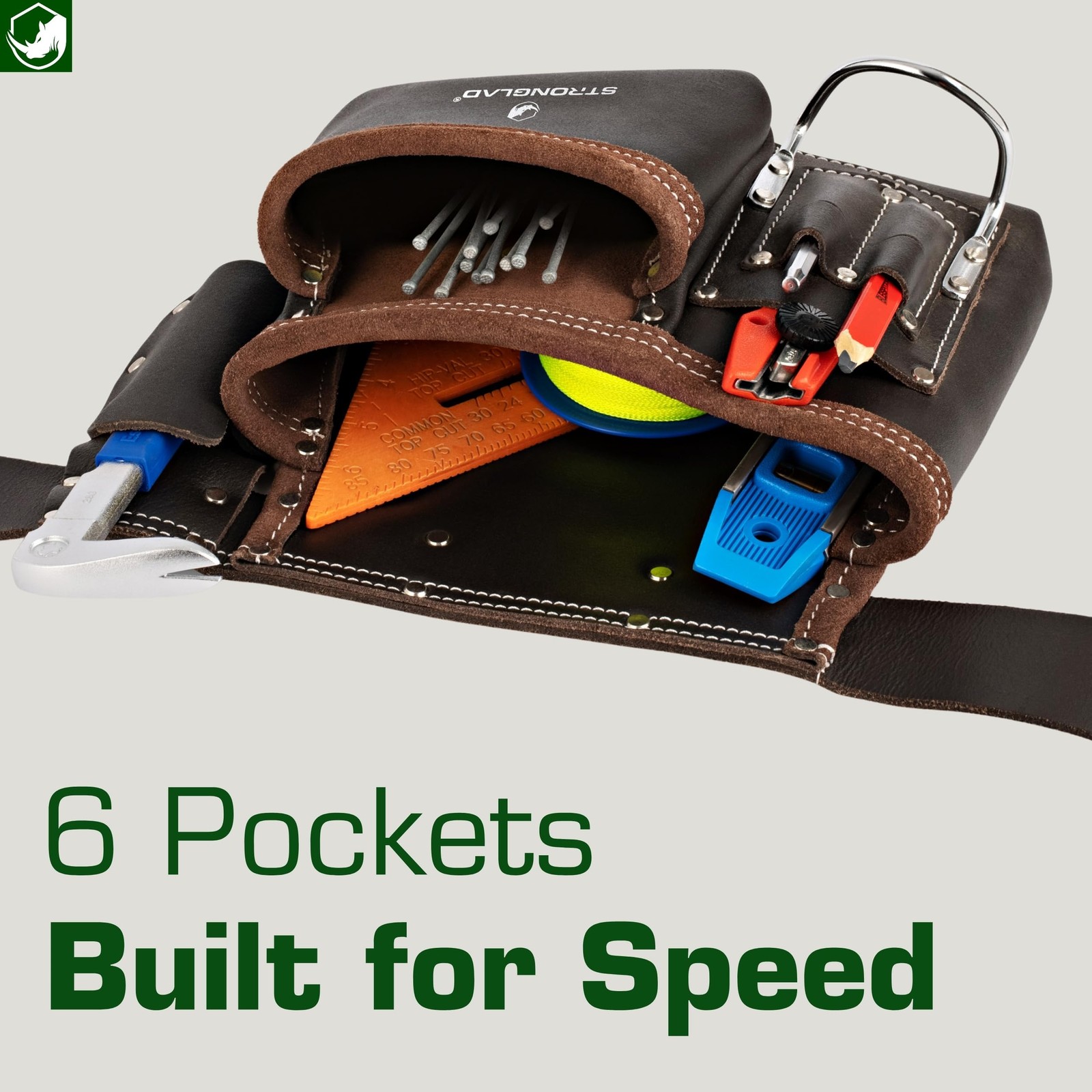 STRONGLAD Tool Belt – Carpenter Tool Belt – Electrician Tool Belt, Electrician T