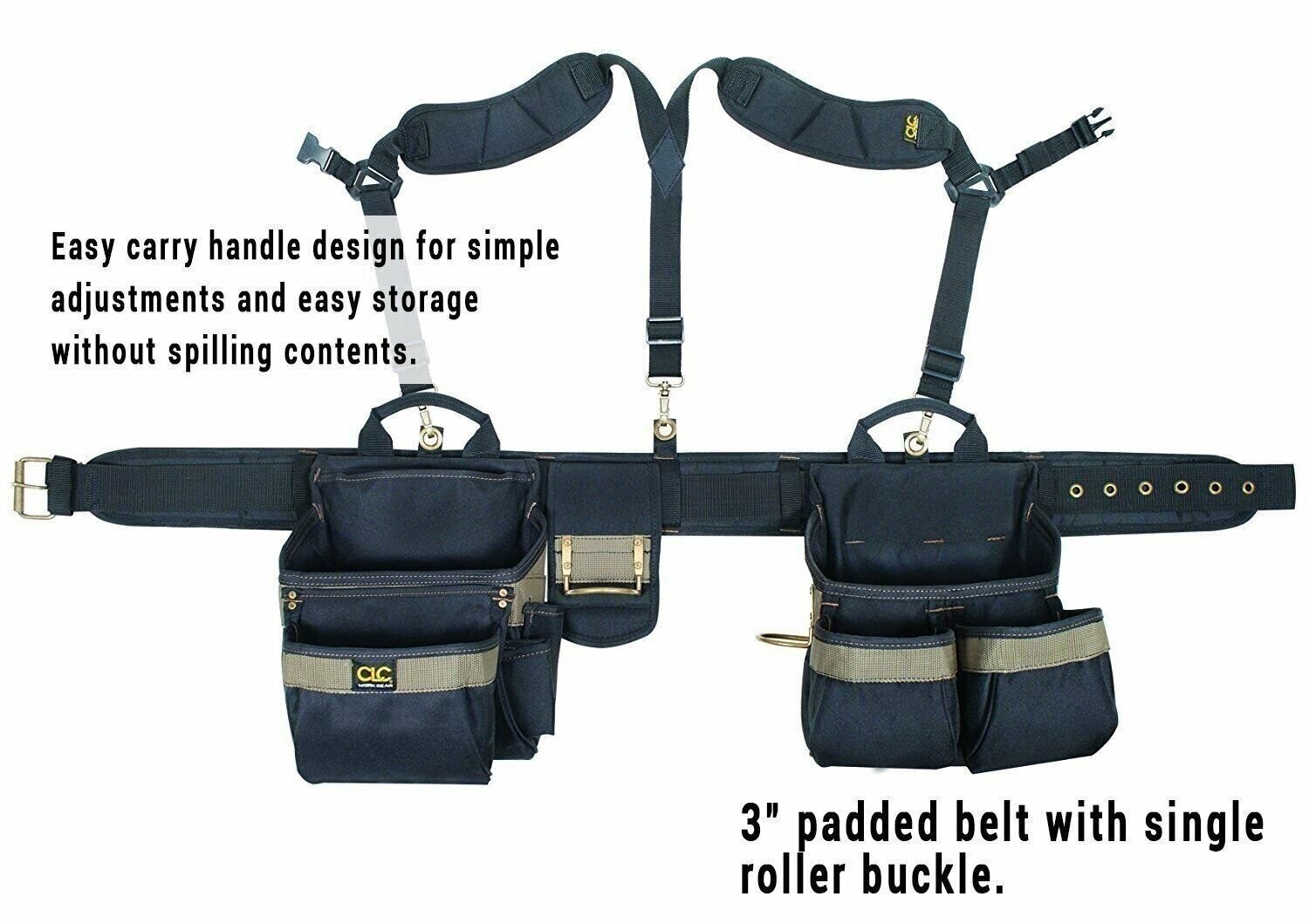 Custom LeatherCraft 5-Piece Comfortlift Combo Tool Belt System