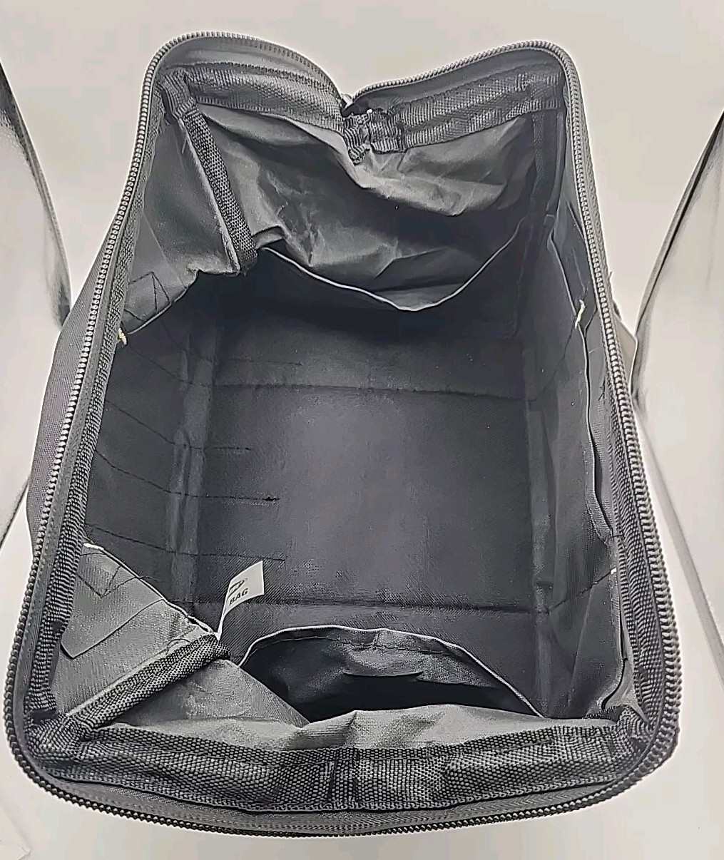 New Black Voyager 12″ Tote Tool Bag 24lbs Capacity 18 Pockets Carrying Bag