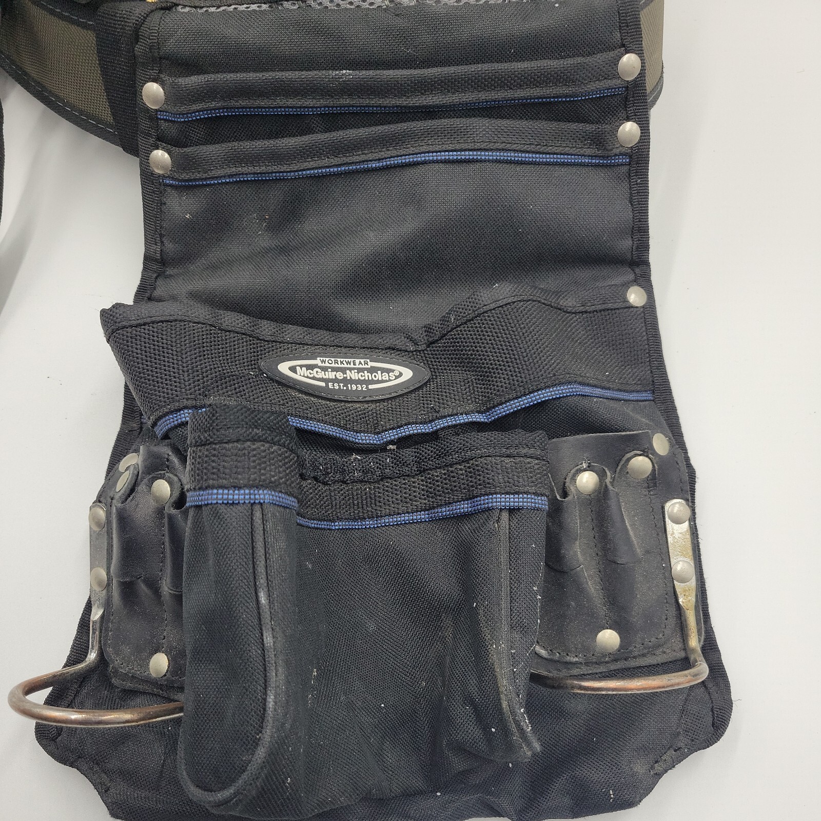McGuire-Nicholas Multi Pocket Toolbelt Rig Tool Belt Fits Up 50″ Waist