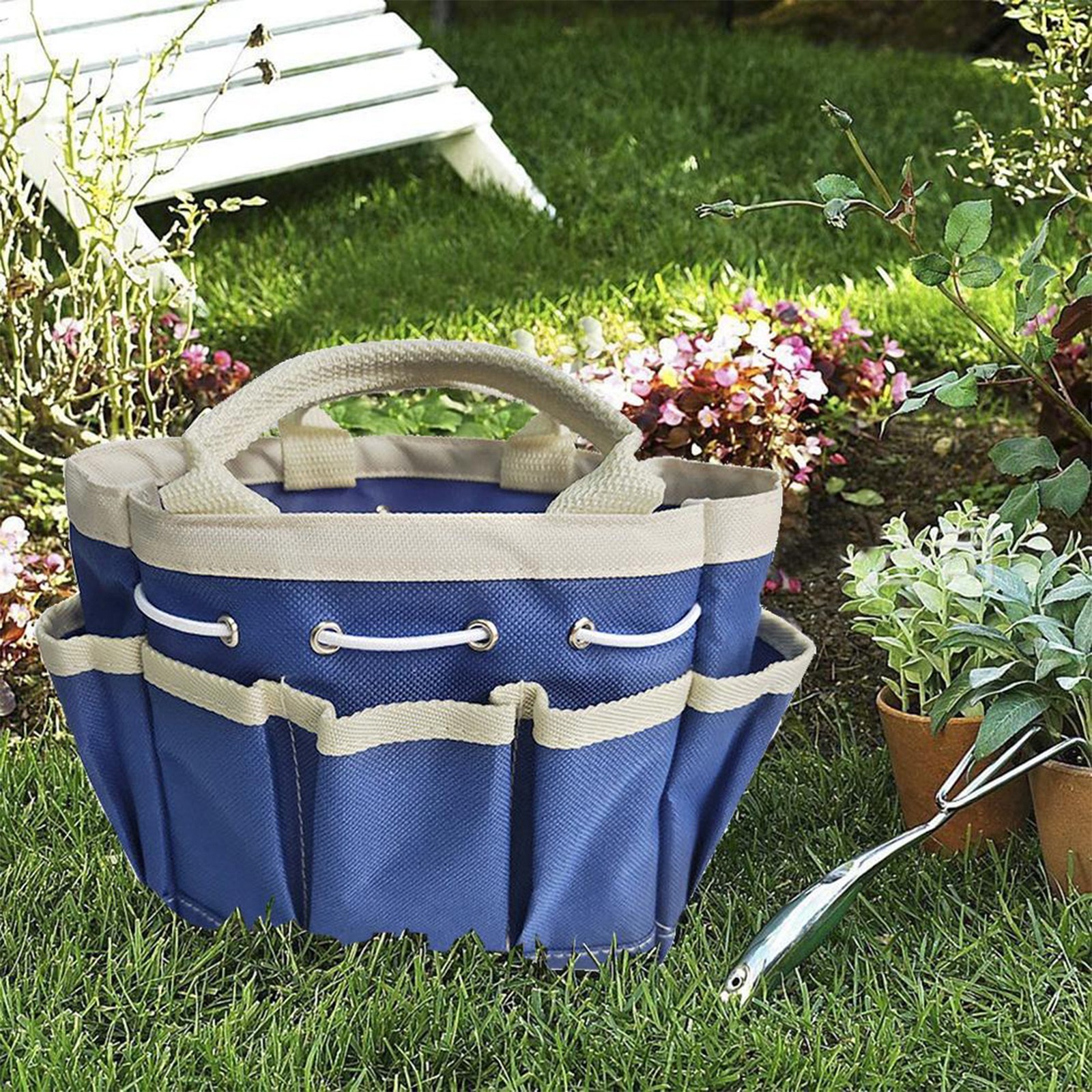 Garden Tool Bag Garden Tool Storage Bag Large Capacity Oxford Cloth For Travel