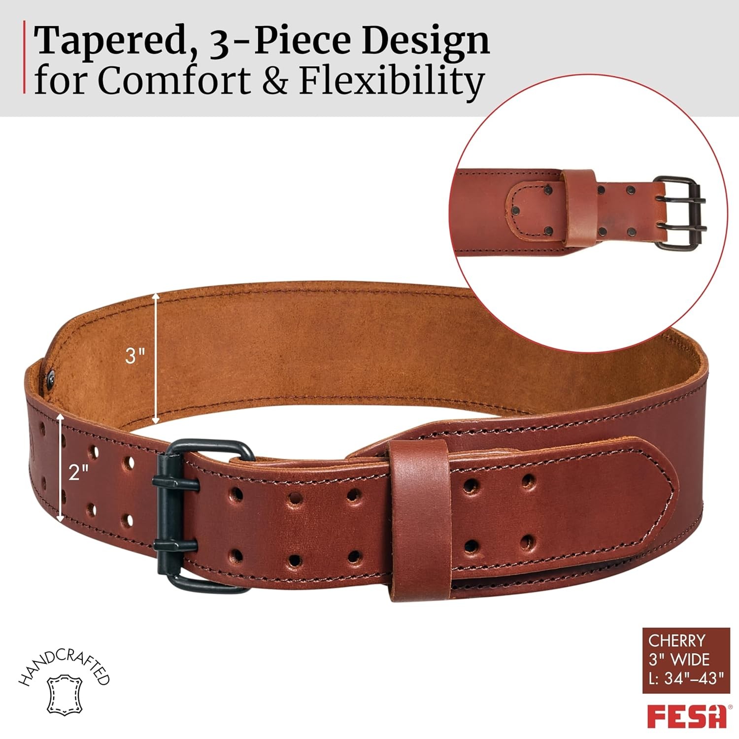Mens Leather Tool Belt Handcrafted Top Grain Heavy Duty Utility Belt Pouch