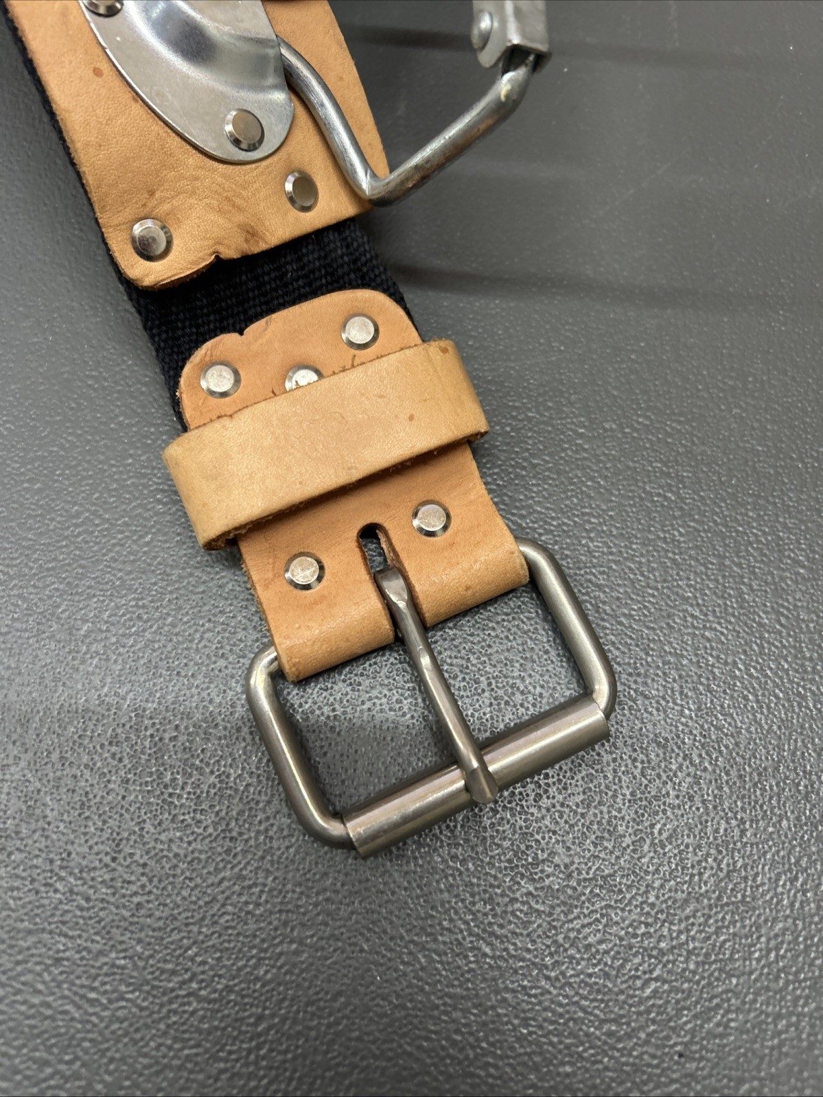 CLC Custom Leather Craft #175274 Suede Adjustable Tool Belt Made In USA