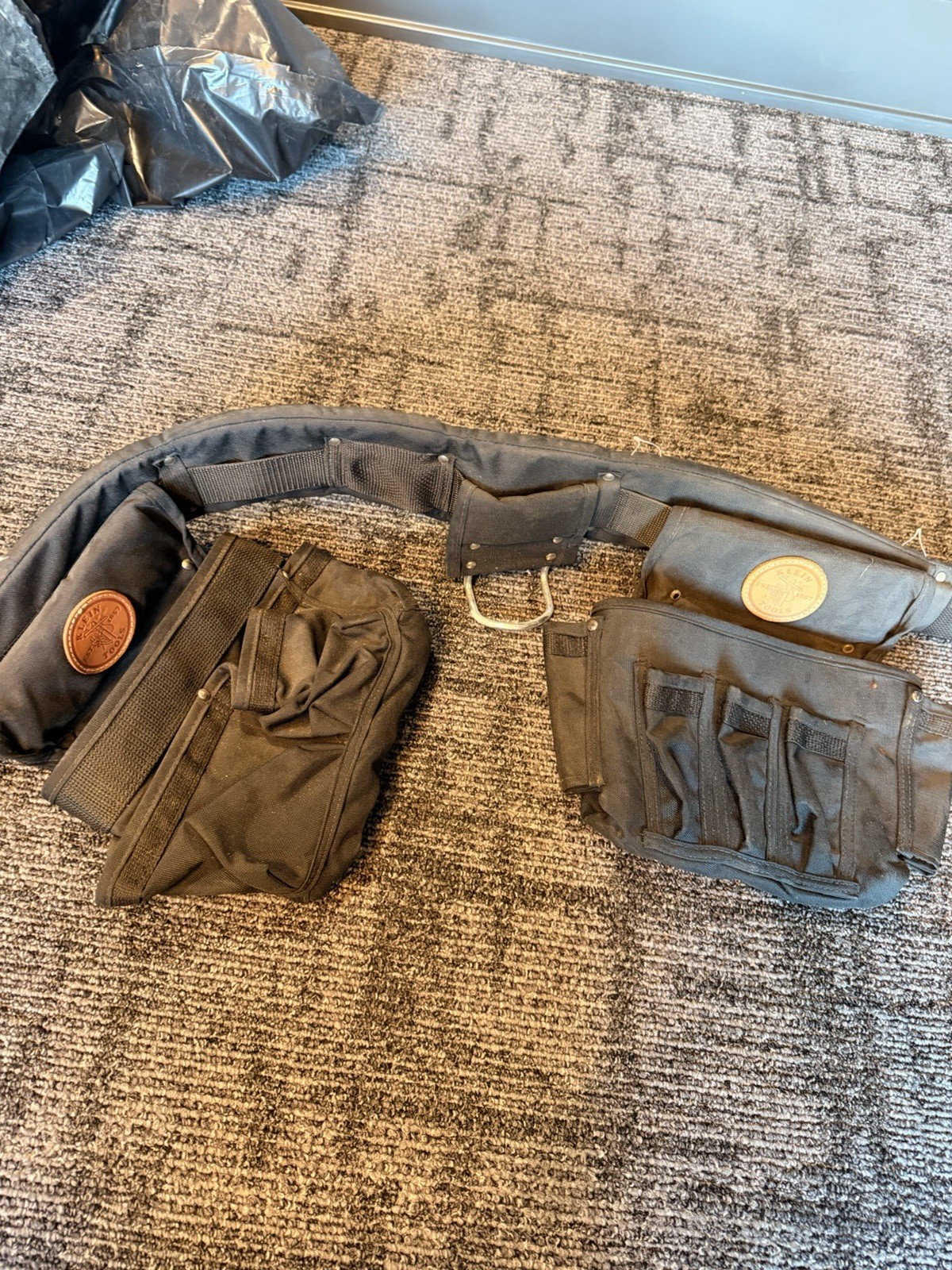 Klein Tools Professional Tool Belt.Boulder Bag Combo – 21 Pockets.Medal Loop USA