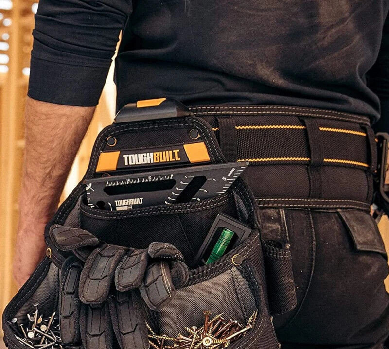 TOUGHBUILT TB-CT-42 Work Belt Heavy Duty Buckle for ClipTech Hubs Tool Belt