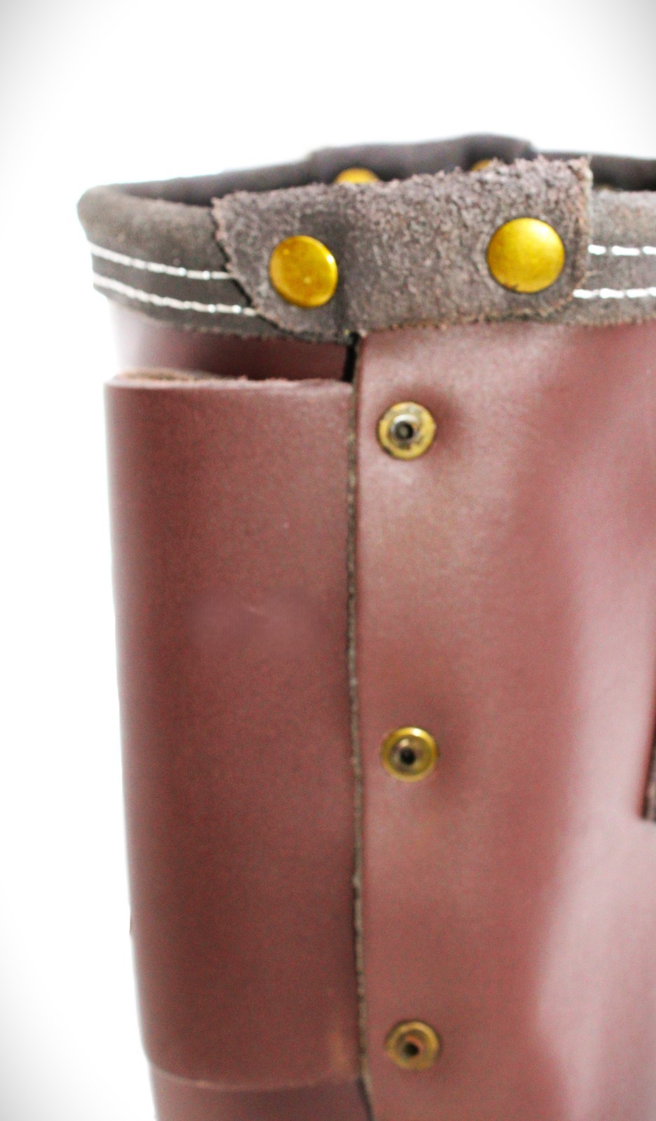 Heavy Duty Oil Tan Leather Iron Worker’s Nuts-Bolts-Nails Tool Pouch Belt Holder
