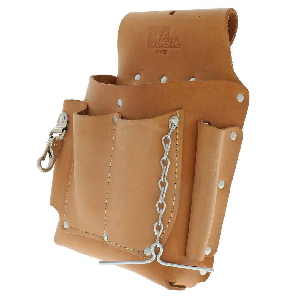 7 In. W 7-Pocket Electrician’S Tool Bag