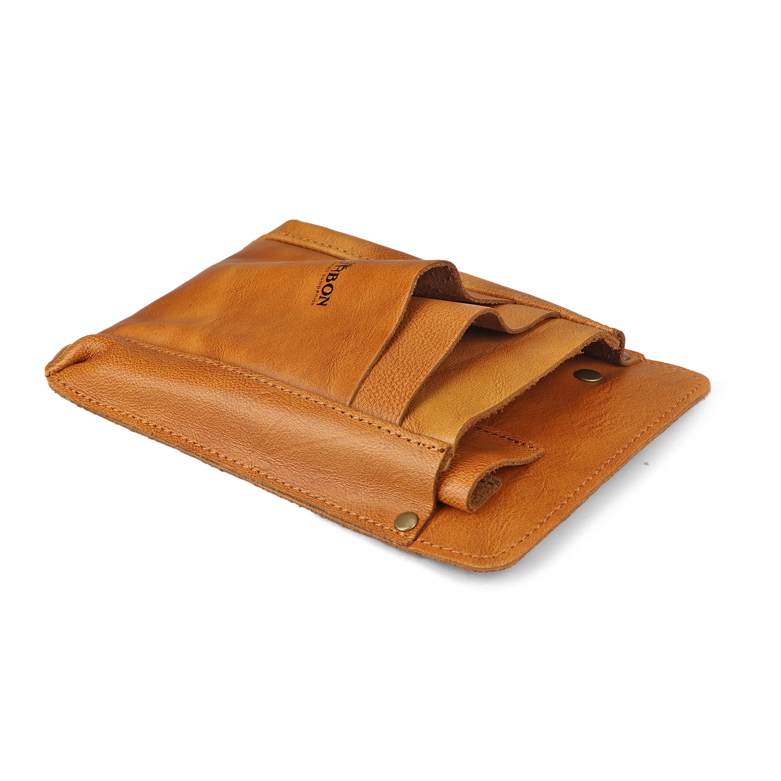 TOURBON Leather Garden Tools Organizer Belt Pouch Florists Crossbody Bag Women