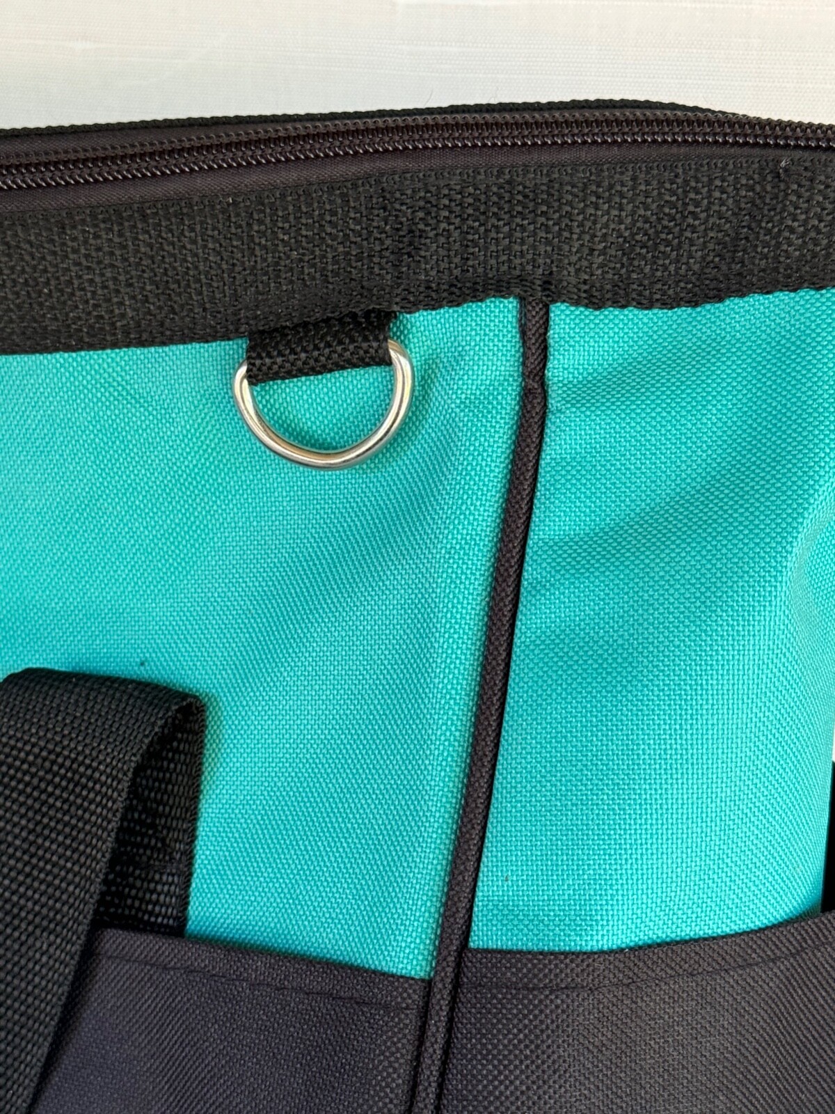 Makita Canvas Tool Tote Bag Teal Blue & Black Unused w/ Shoulder Strap 14x12x8